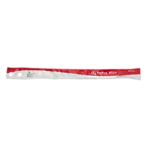 Cathéter intermittent embout droit VaPro Plus F-Style système fermé avec un sac collecteur intégré de 1000 ml 100% sans contact (30/bte) 