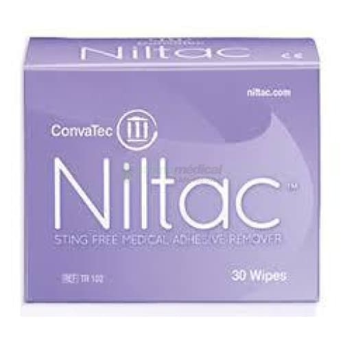 Dissolvant pour adhésif en lingette sans alcool NILTAC Dissolvants dadhésif Convatec