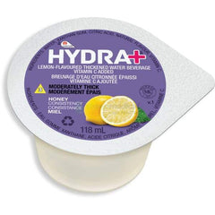 Oasis Hydra+ Eau citronnée (24 x 118ml) - IDDSI 2 et 3 boissons épaissies Lassonde