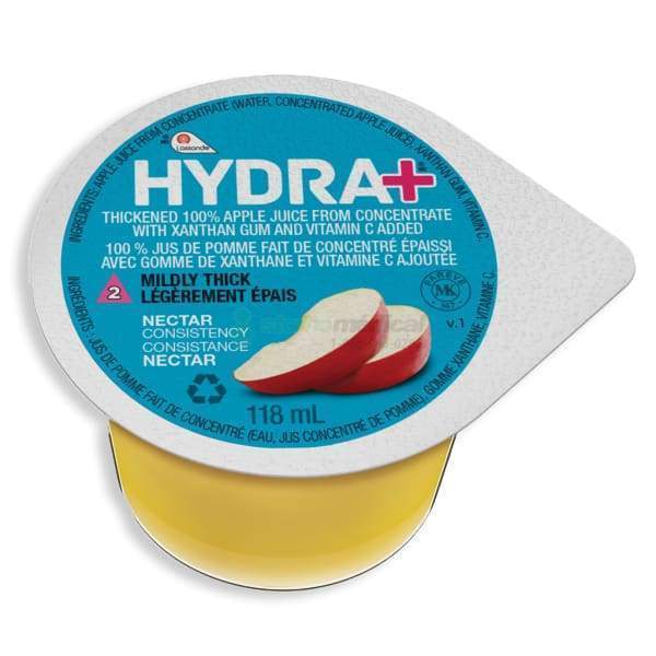 Oasis Hydra+ Pomme (24 x 118ml) - IDDSI 2 et 3 boissons épaissies Lassonde