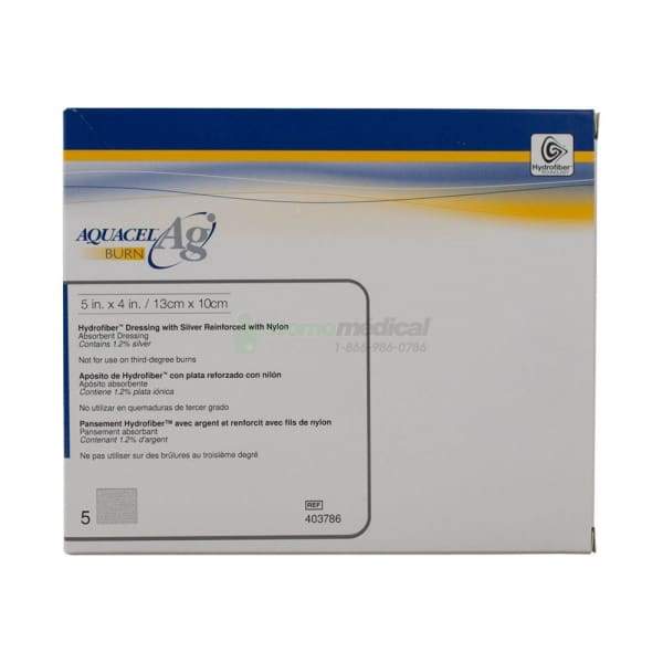 Pansement Aquacel Ag Burn Hydrofiber Stérile Convatec