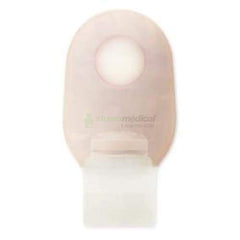 Sac vidable 6-1/2 (16 cm) pédiatrique Pouchkins ultra clair avec fermeture Lock n Roll et revêtement ComfortWear 1 coté sans filtre