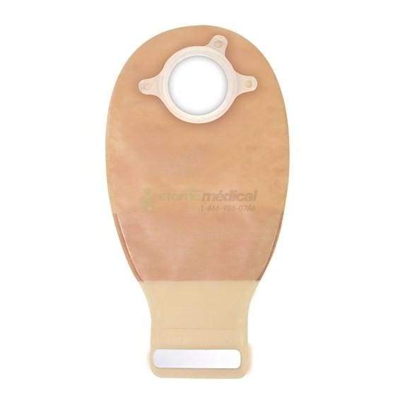 Sac Vidable Natura+ 12 (Standard) Transparent Attache Invisiclose Et Lock-It Pocket Sans Filtre Convatec