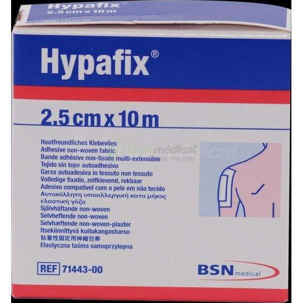 Tissu non-tissé auto-adhésif Hypafix 2.5cm x 10m BSN